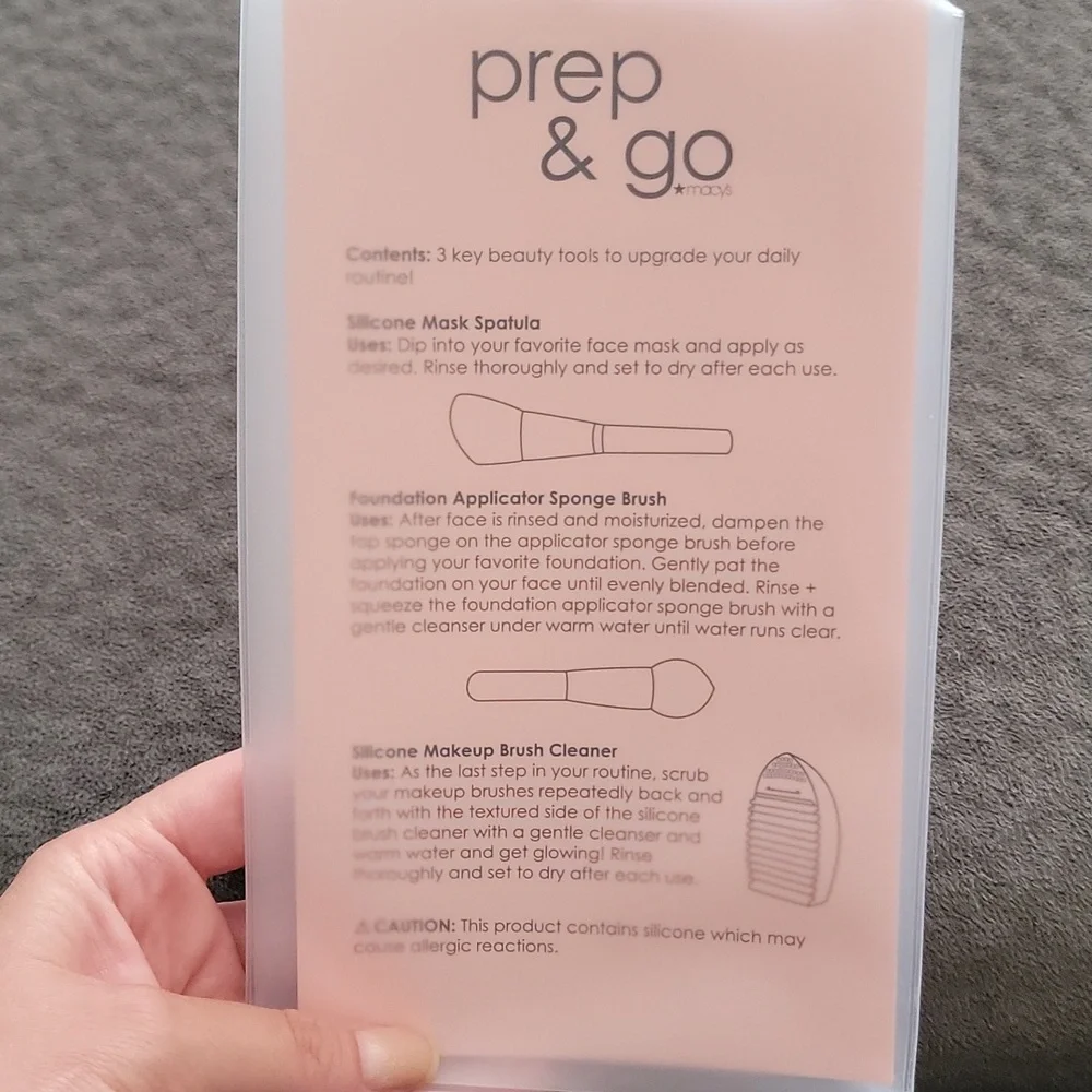 Prep n Go Macys Makeup Set Cosmetics Kit Makeup Brushes